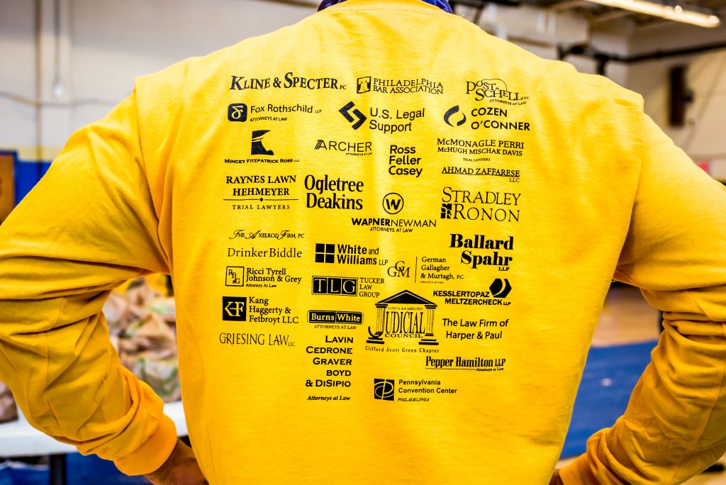 T-Shirt listing event sponsors